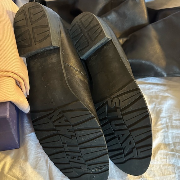 Stuart Weitzman Lowland Black Over the Knee Boots - Picture 11 of 13